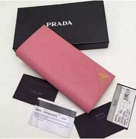 高級感が溢れるデザイン 2016春夏 PRADA プラダ 長財布　レデイース.