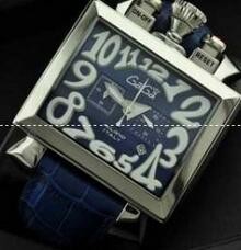 高い防水性のガガミラノコピー　腕時計 GaGaMILANO 日本製クオーツ　一味が違う5針 男性用腕時計 .