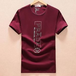 半袖Tシャツ PRADA プラダ 3色可選  2018春夏新作 おすすめ/オススメ