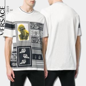 世界で誰もが憧れるブランド 流行の最前線 VERSACE ヴェルサーチ 半袖Tシャツ
