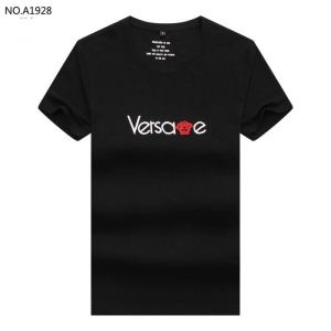 4色可選 半袖Tシャツ 大人の余裕感を演出できる今夏新作 2019春夏大人気 VERSACE ヴェルサーチ