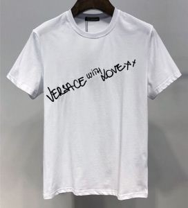 VERSACE ヴェルサーチ 半袖Tシャツ 2色可選 人気モデルの2019夏季新作 個性的なスタイリング