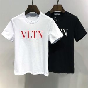 ヴァレンティノ tシャツ 偽物VALENTINO全国無料正規品良質なコットン英字プリ...