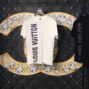 トレンド感抜群  ルイ ヴィトン LOUIS VUITTON 毎年人気春夏新作 2019春夏人気モデル  2色可選  半袖Tシャツ
