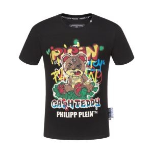 大人の余裕感を演出できる今夏新作  フィリッププレ快適な履き心地 PHILIPP PLEIN  人気モデルの2019夏季新作 半袖Tシャツ