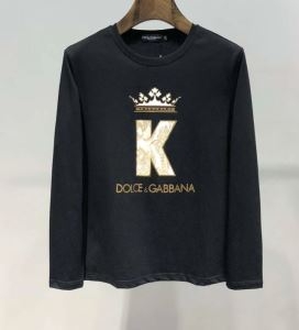 ドルチェ＆ガッバーナ Dolce&Gabbana 長袖Tシャツ 2色可選 人気モデルの2019夏季新作 季節の変わり目に活躍する