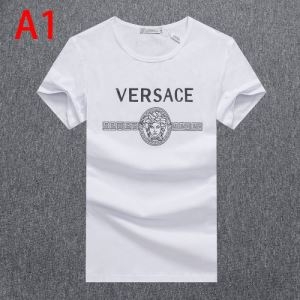 3色可選 ヴェルサーチファッションを楽しめる VERSACE もっとも高い人気を誇る 半袖Tシャツ 2020春夏ランキング