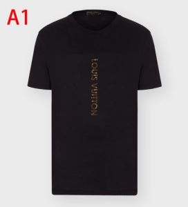 春夏に最も需要のある 多色可選 ルイ ヴィトン LOUIS VUITTON VIPセールで驚き 半袖Tシャツ 低価格トレンド新品