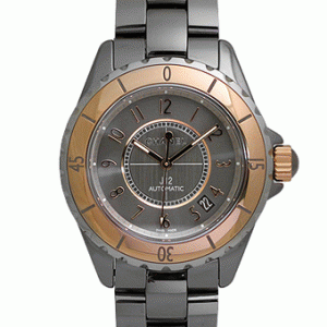 限定セール大特価☆シャネル J12時計コピー H4185 クロマティック 38 ベージュゴールド大人気