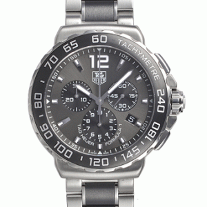 高品質時計タグホイヤー フォーミュラ1 コピー CAU1115.BA0869 クロノグラフ セラミック グレー腕時計
