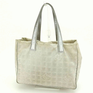SALE 2019最高品質シャネル Chanel バッグ トートバッグ ニュートラベルライン トートMM グレー シルバー レディース Bag